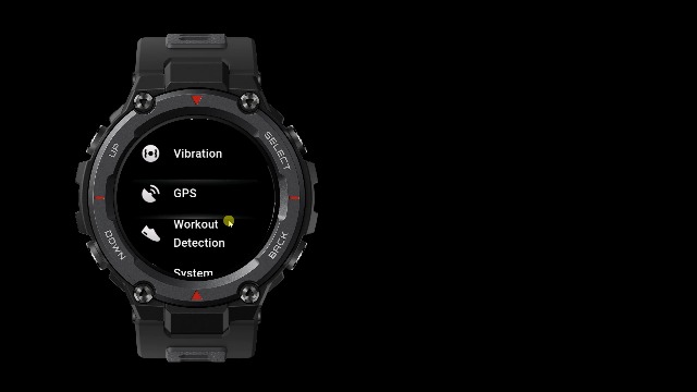 Amazfit T-Rex Pro Smart Watch for Men Rugged Outdoor GPS Fitness Watch, 15 Military Standard Certified, 100+ Sports Modes, 10 ATM Water-Resistant, 18 Day Battery Life, Blood Oxygen Monitor, Black