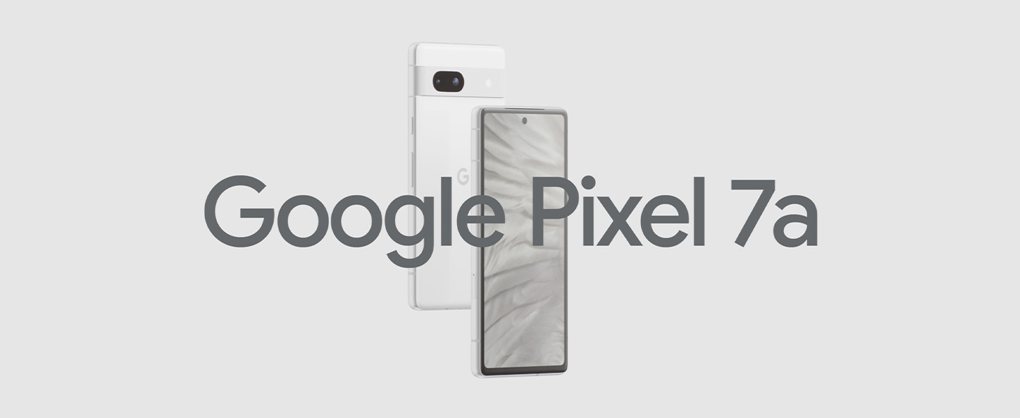 Google Pixel 7a - Unlocked Android Cell Phone - Smartphone with Wide Angle Lens and 24-Hour Battery - 128 GB – Charcoal