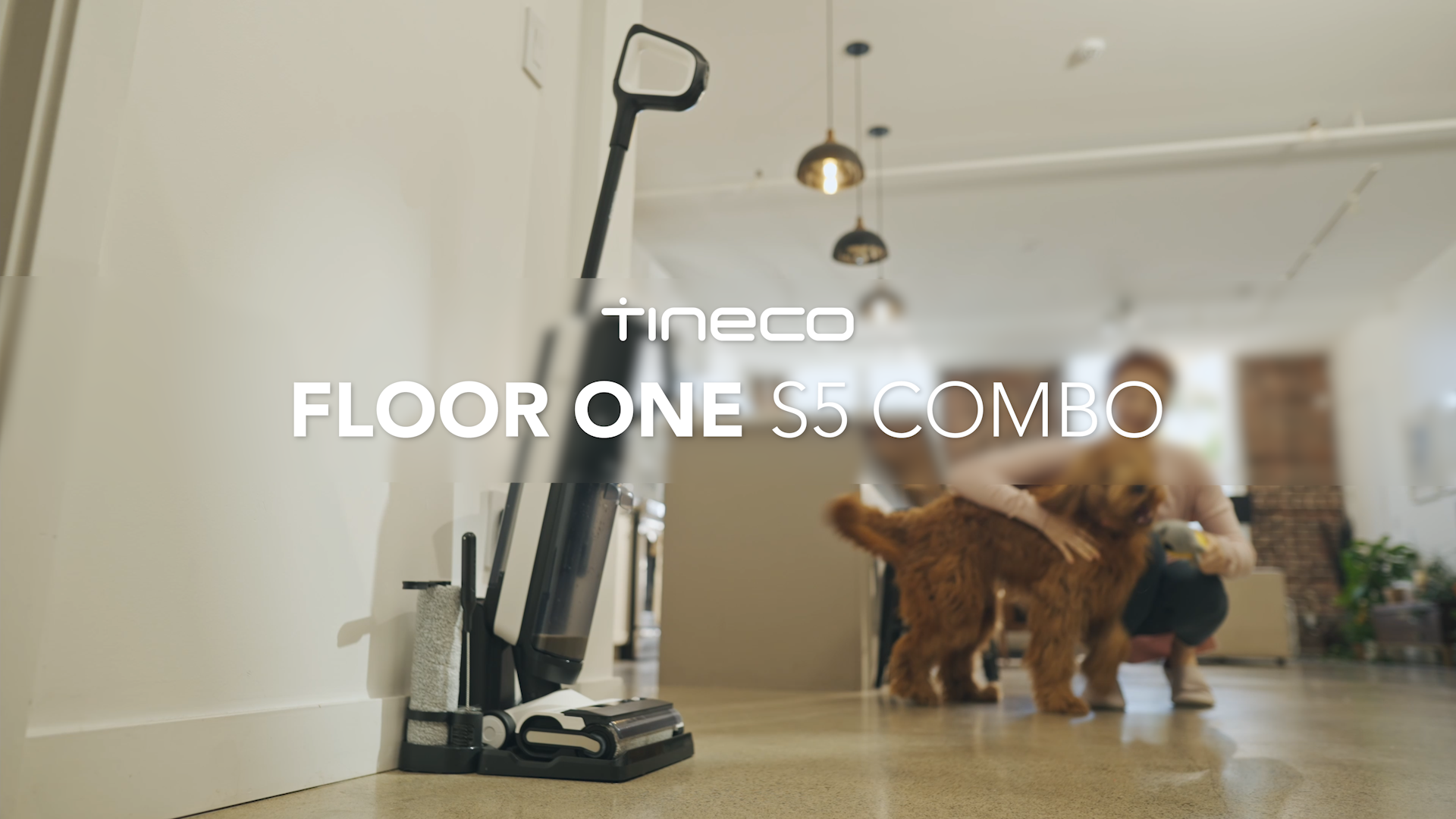 Tineco Smart Wet Dry Vacuum Cleaners, Floor Cleaner Mop 2-in-1 Cordless Vacuum for Multi-Surface, Lightweight and Handheld, Floor ONE S5 Combo