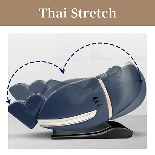 3D/4D Ultimate Massage Chair Portable AI Voice Luxury Massage Chair Zero Gravity Full Body with Foot Rollers and Heating,Thai Stretch